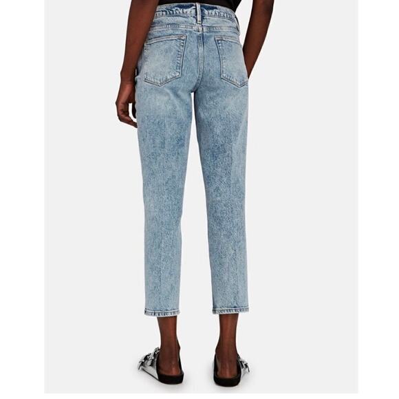 Frame Le High Straight jeans Lombard acid - Picture 3 of 11